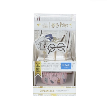 Harry Potter Cupcake Backförmchen & Topper Set / 24 - Harry Potter